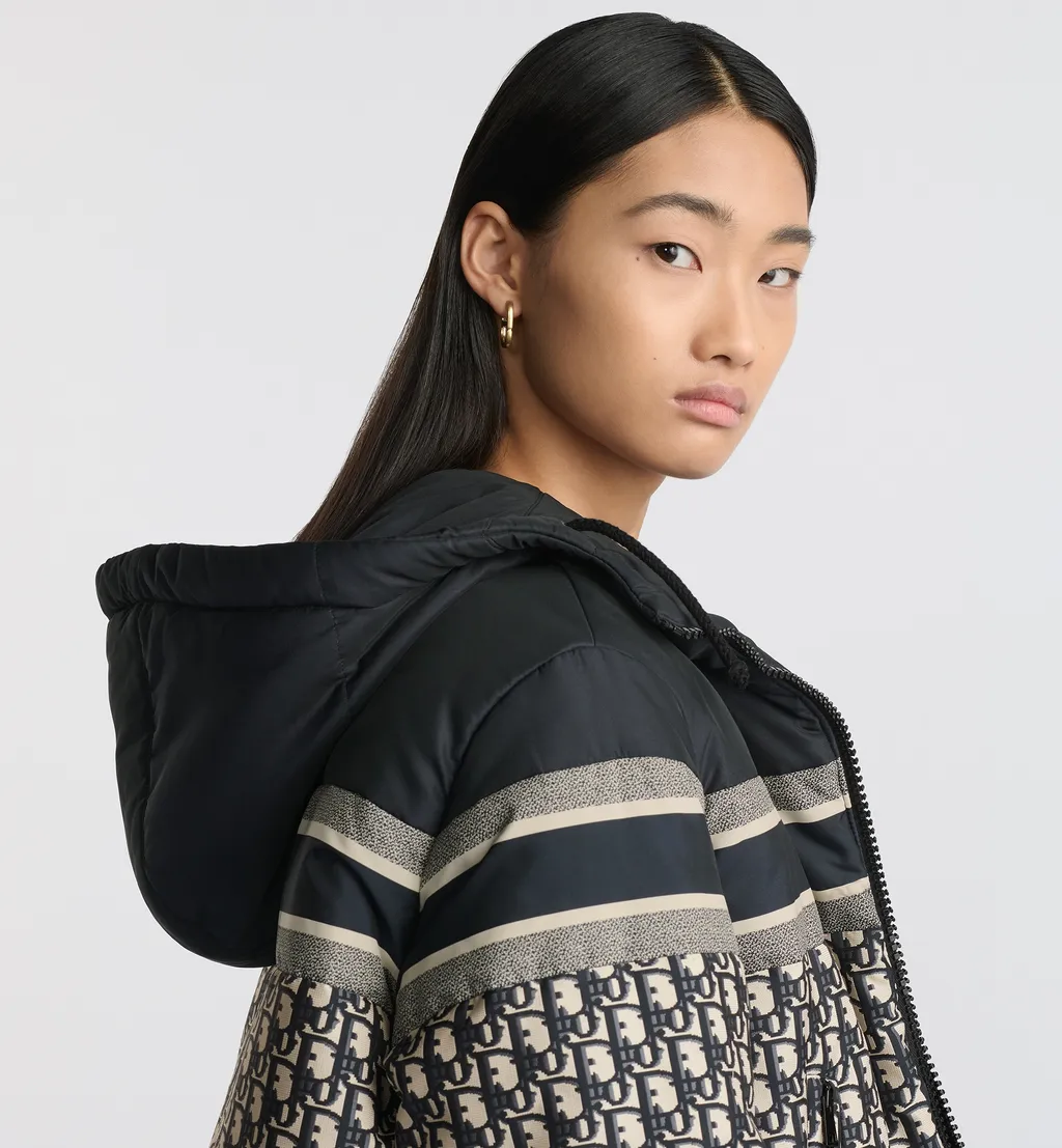 Reversible Cropped Puffer Jacket