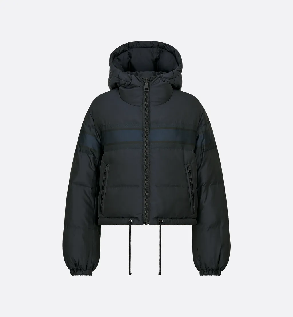 Reversible Cropped Puffer Jacket