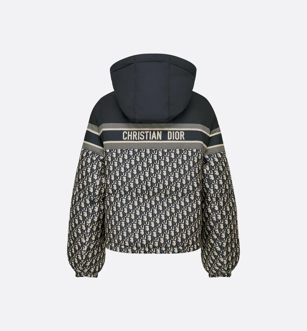 Reversible Cropped Puffer Jacket