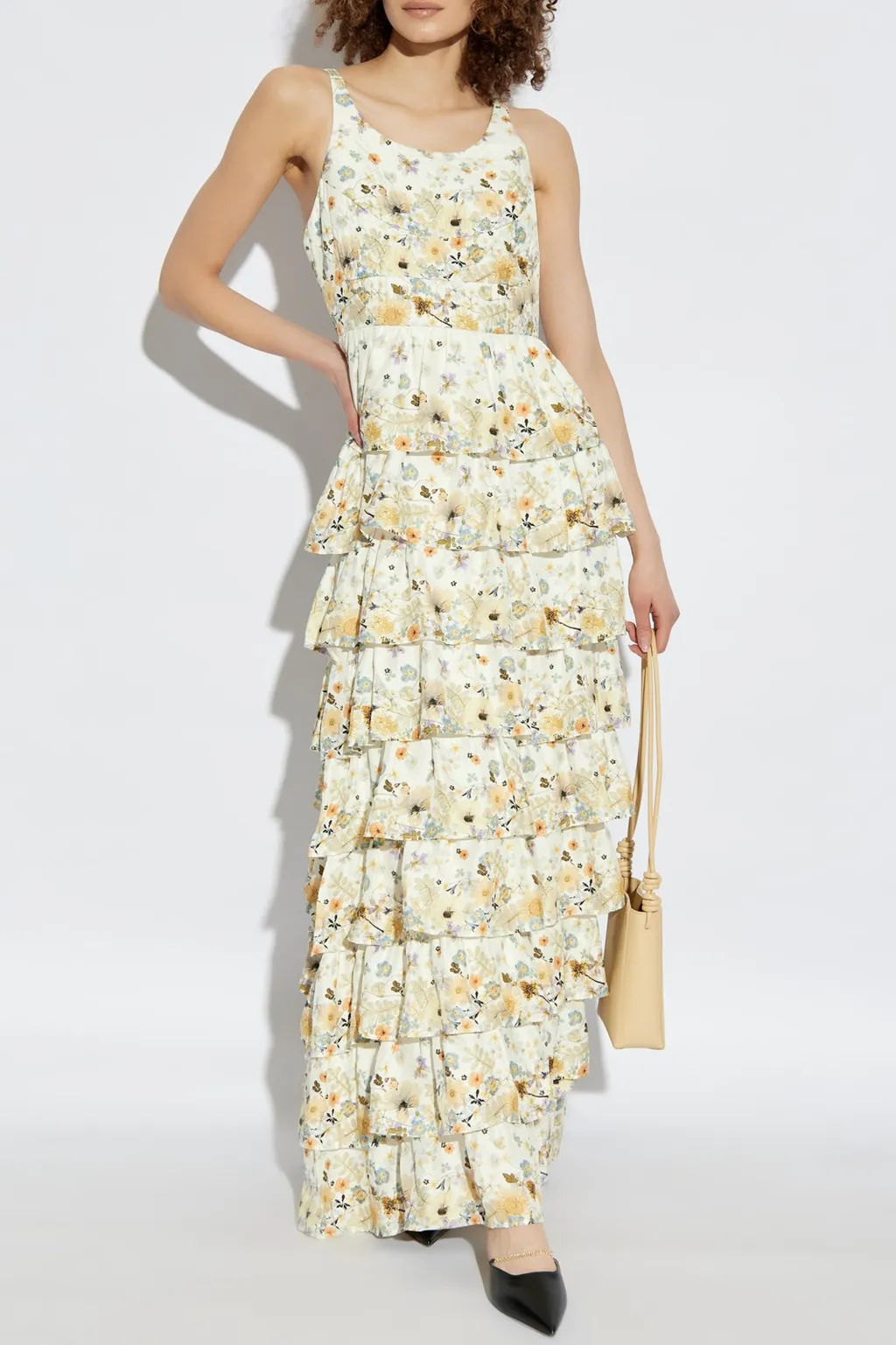 Munthe Floral Tiered Maxi Dress