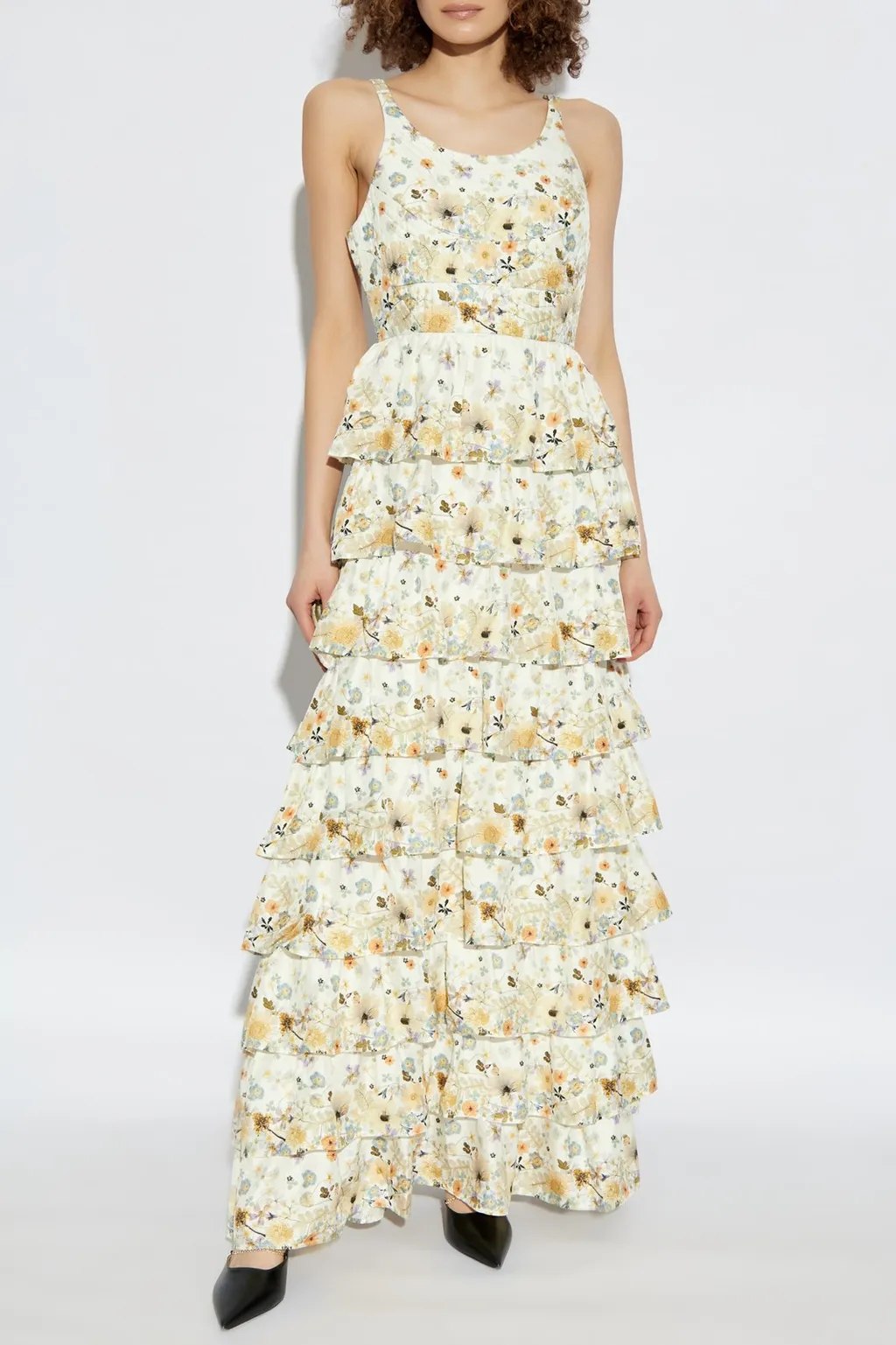 Munthe Floral Tiered Maxi Dress