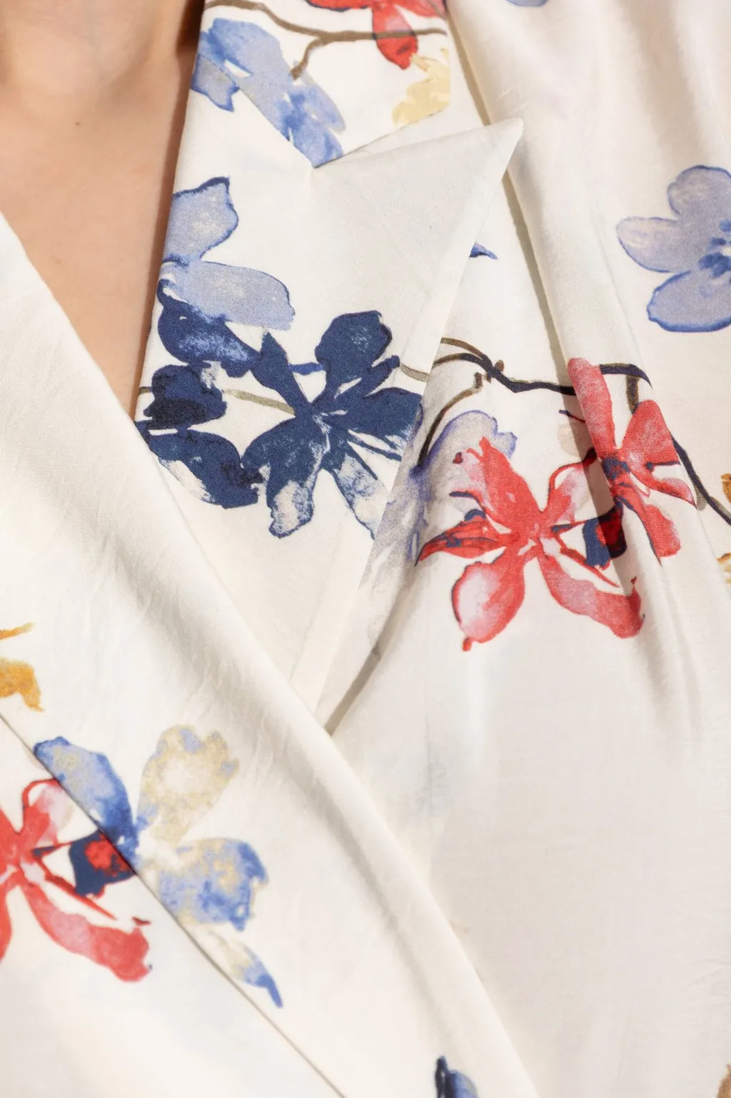 Munthe Floral Wrap Midi Dress