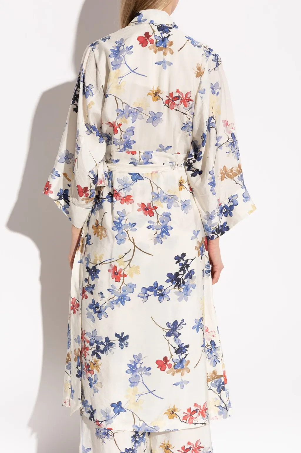 Munthe Floral Wrap Midi Dress