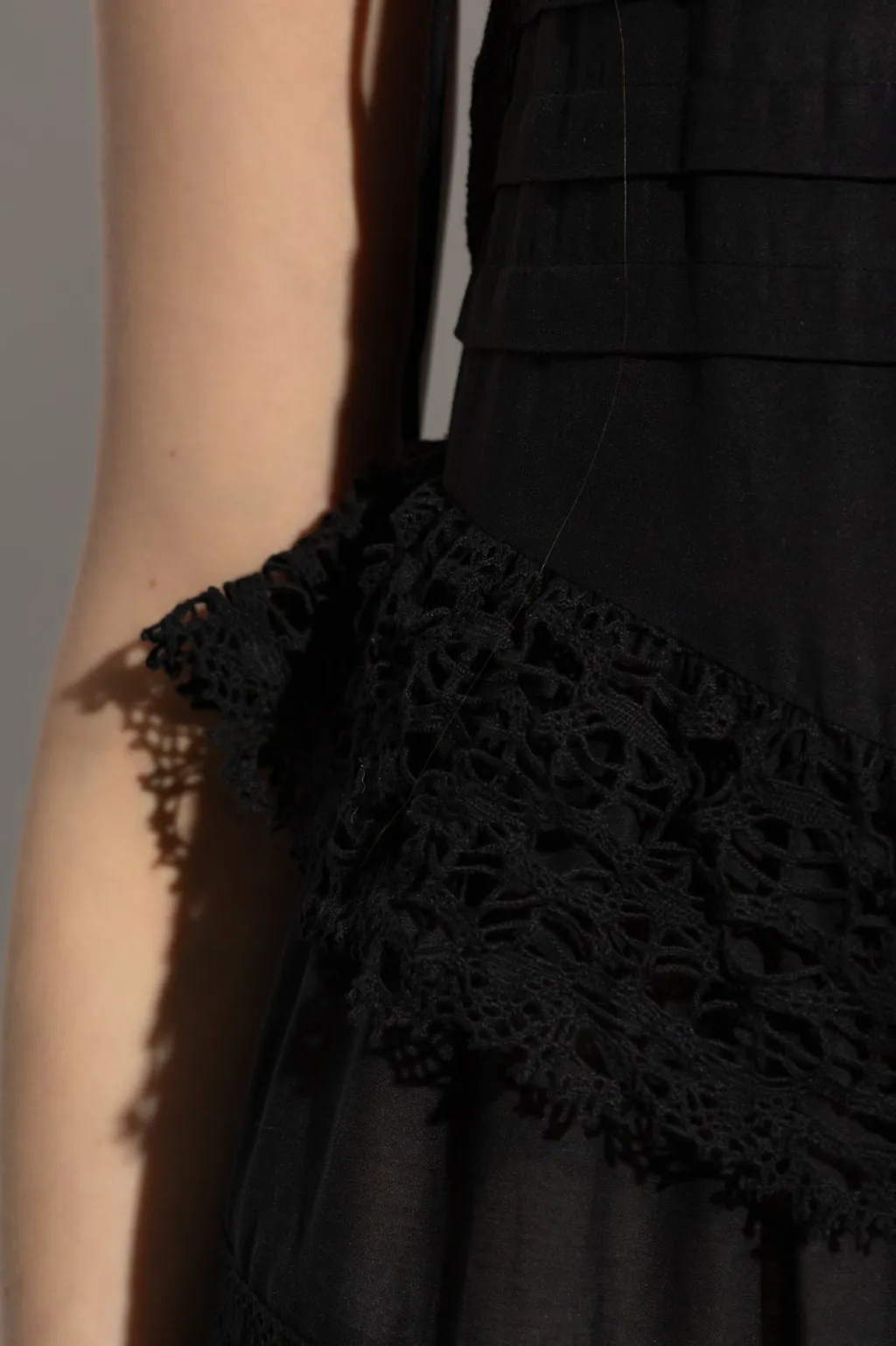 Munthe Bohemian Tiered Maxi Dress