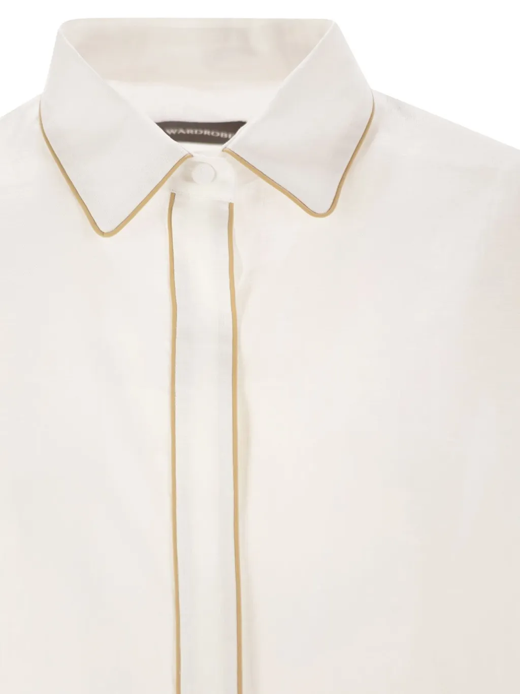 Mvp Wardrobe Stripe Detailed Shirt