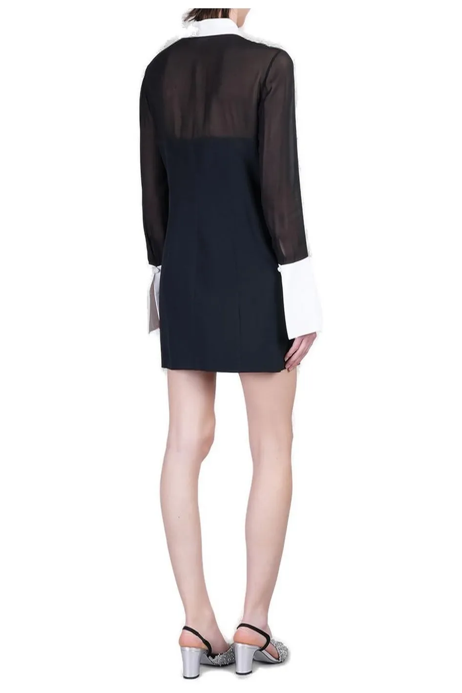 Mvp Wardrobe Contrasted Mini Dress