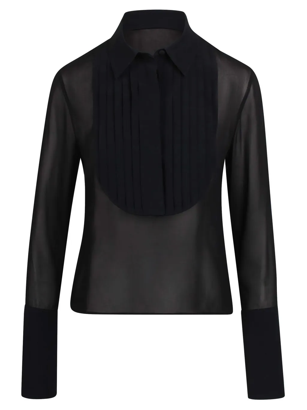 Mvp Wardrobe Calypso Pleat Detailed Shirt