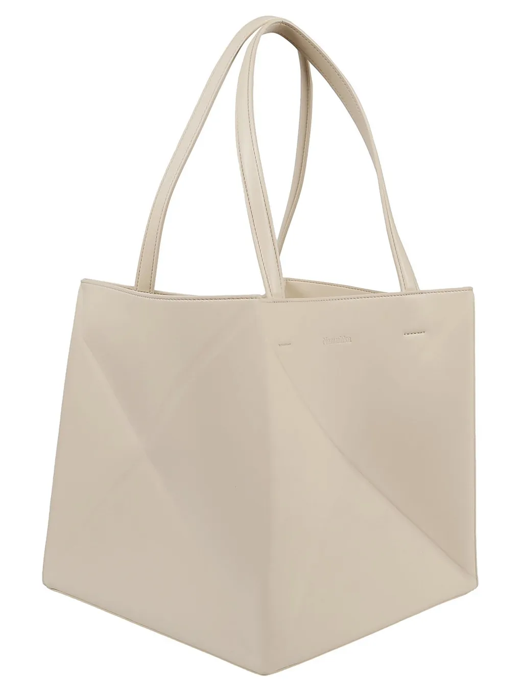 Nanushka Logo Embossed Folded Tote Bag