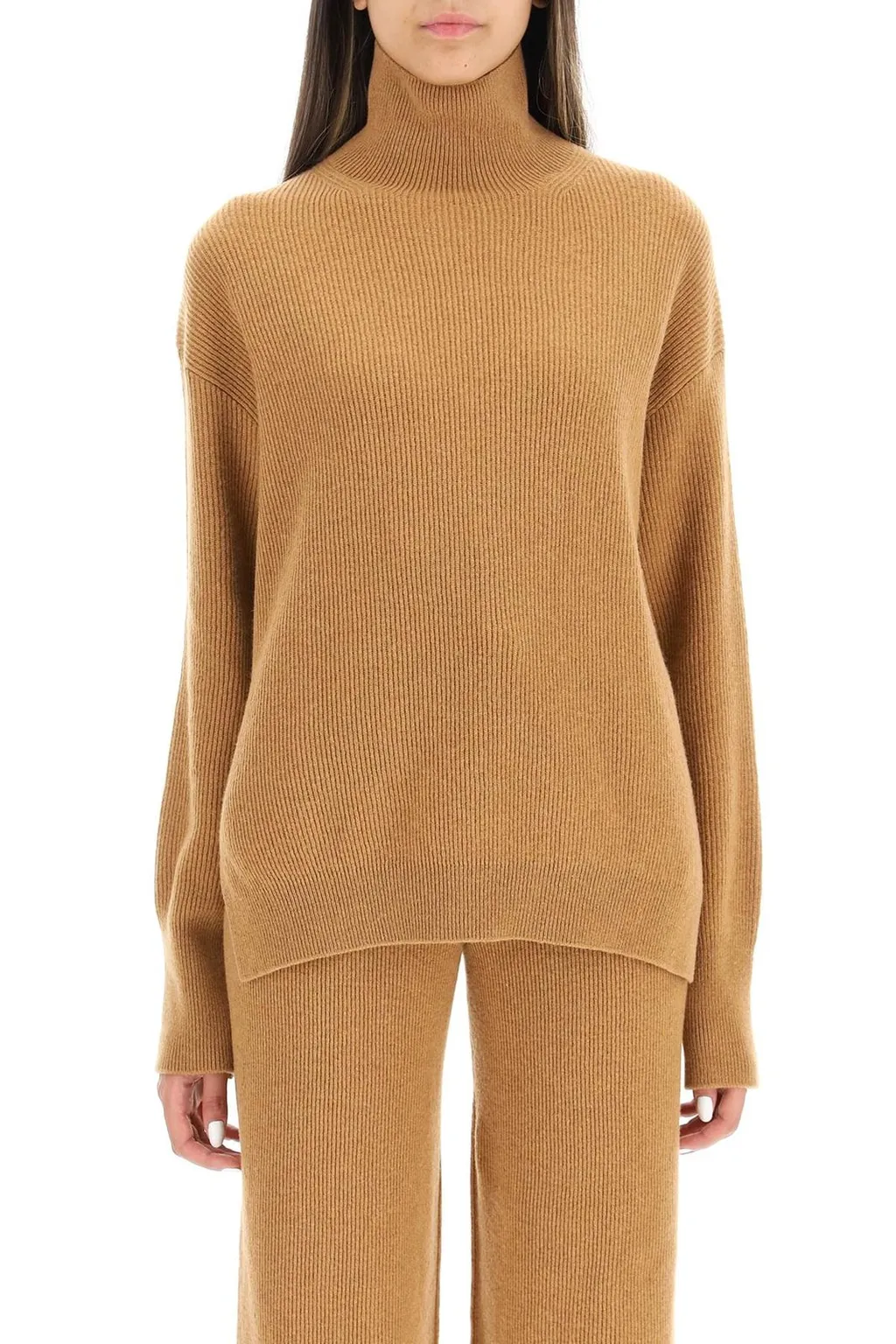 Nanushka Arya Mock-Neck Knitted Jumper