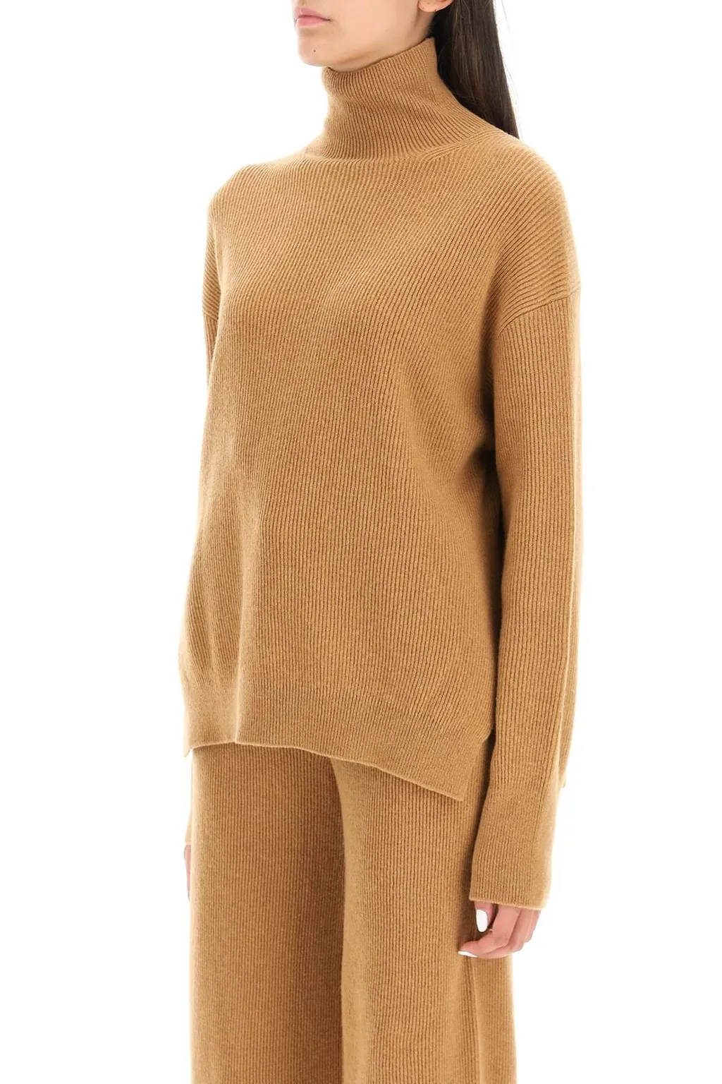Nanushka Arya Mock-Neck Knitted Jumper