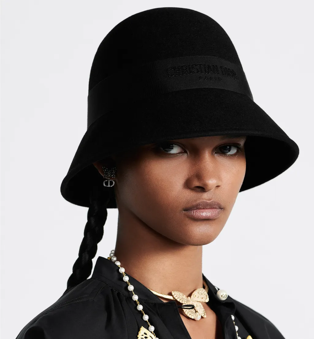 D-Tulipe Small Brim Cloche