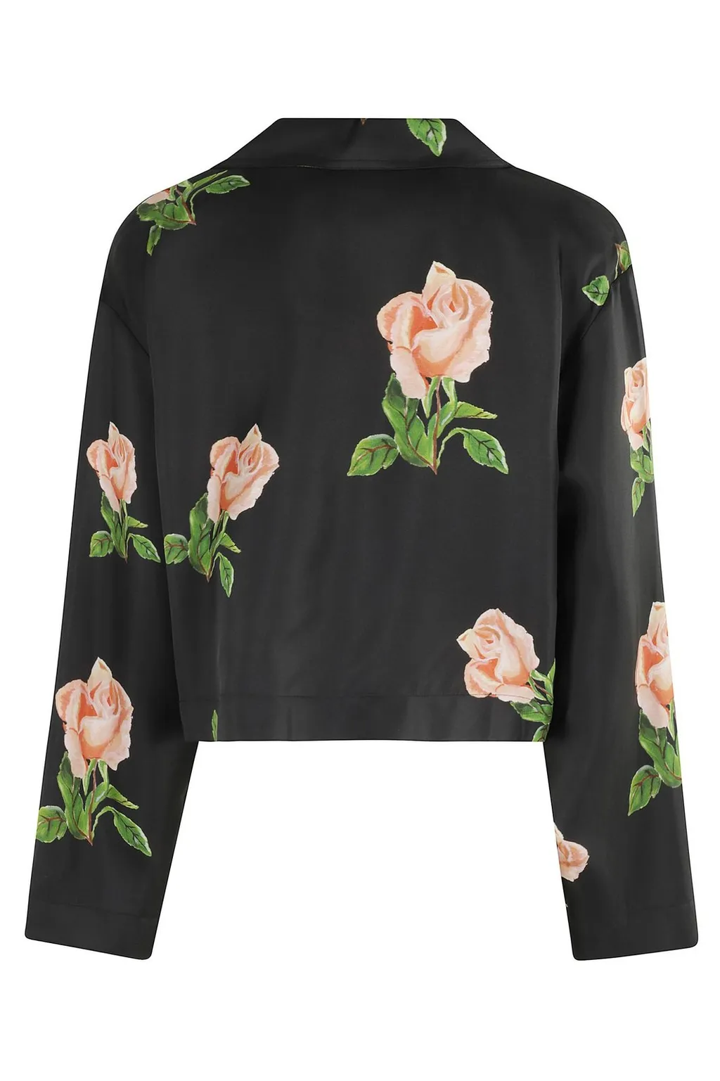 Nanushka Vally Cropped Twill Shirt