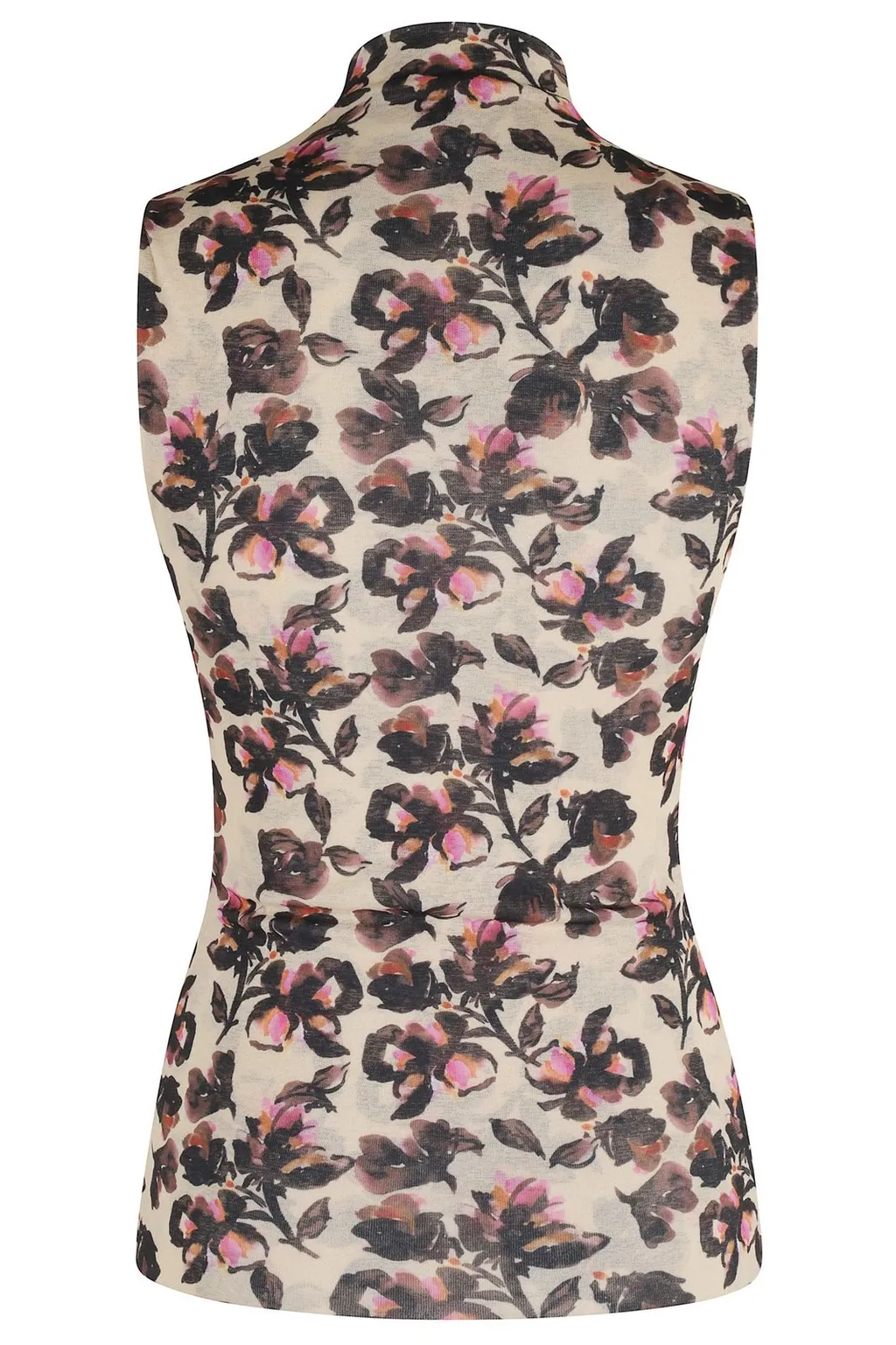 Nanushka Annyka Printed Mesh Jersey Top