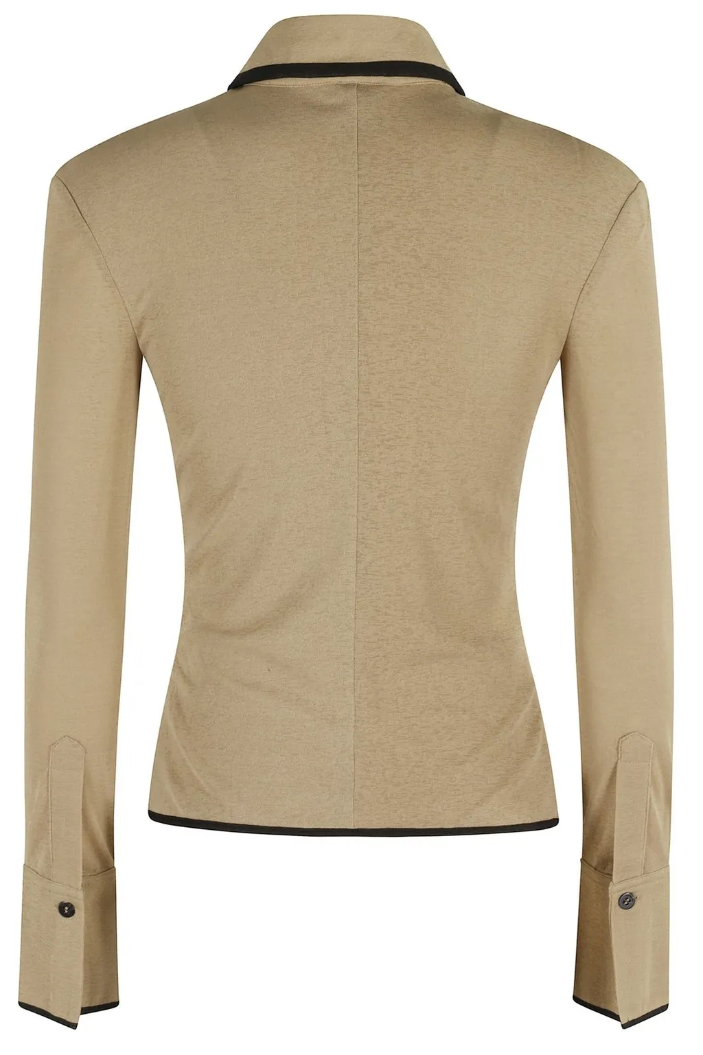 Nanushka Idana Mesh Jersey Shirt