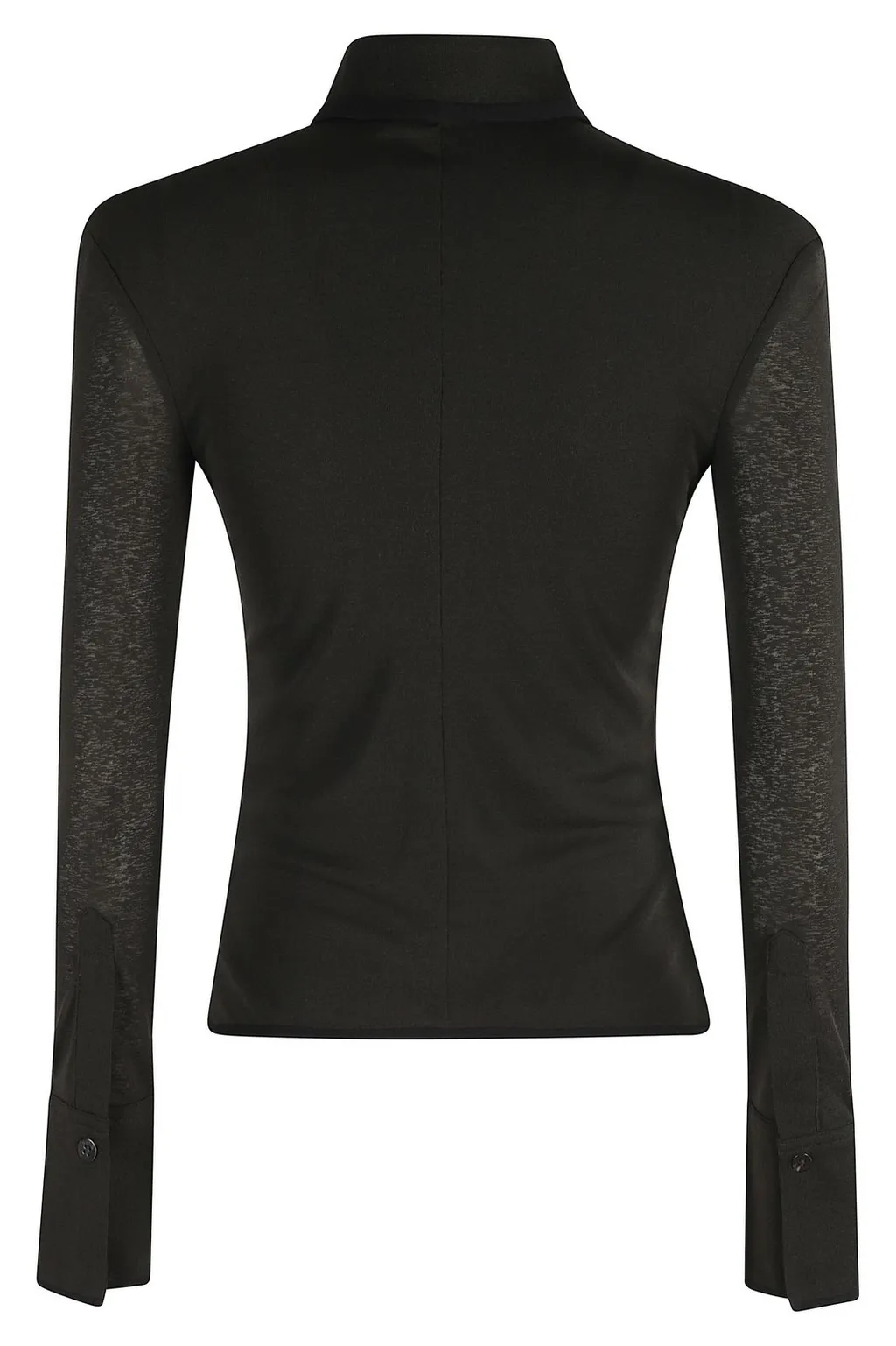 Nanushka Idana Mesh Jersey Shirt