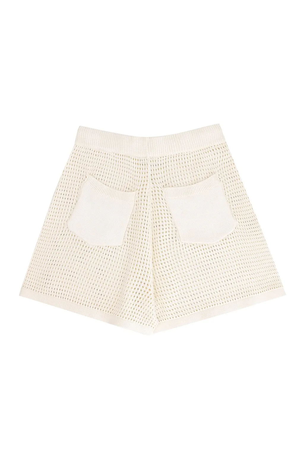Nanushka Crochet Drawstring Shorts