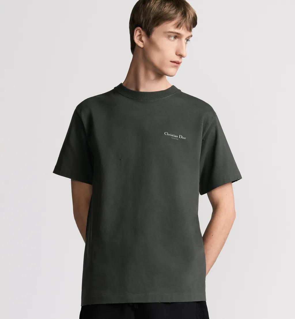 Christian Dior Couture Lily Of The Valley T-Shirt, Relaxed Fit