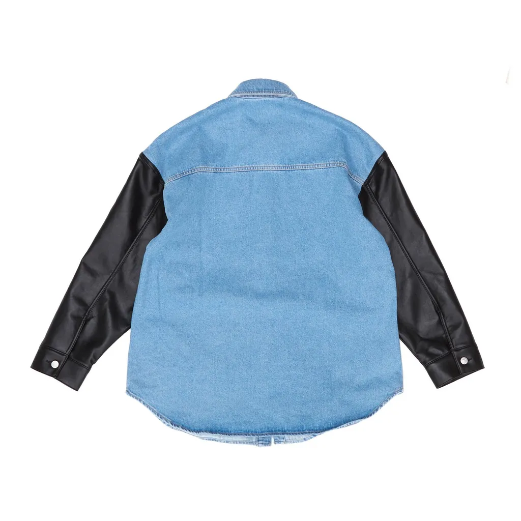 Nanushka Zinnie Panelled Shirt