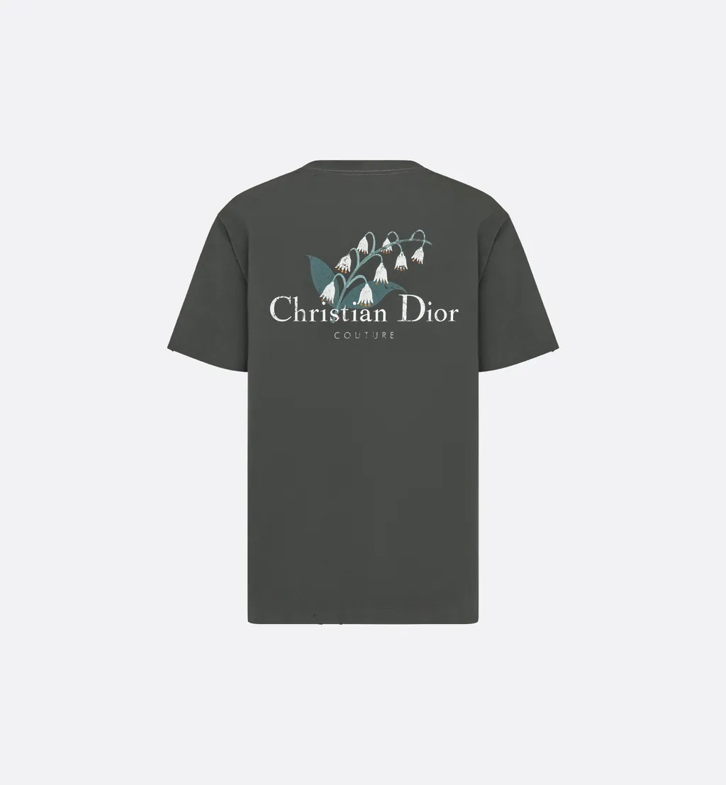 Christian Dior Couture Lily Of The Valley T-Shirt, Relaxed Fit
