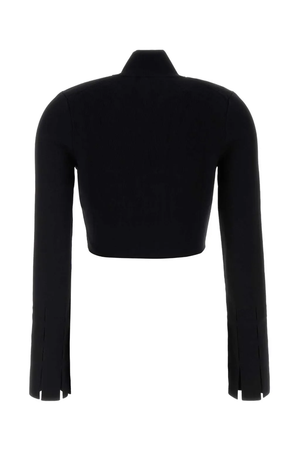 Nanushka Izan Fringed Zip-Up Cardigan