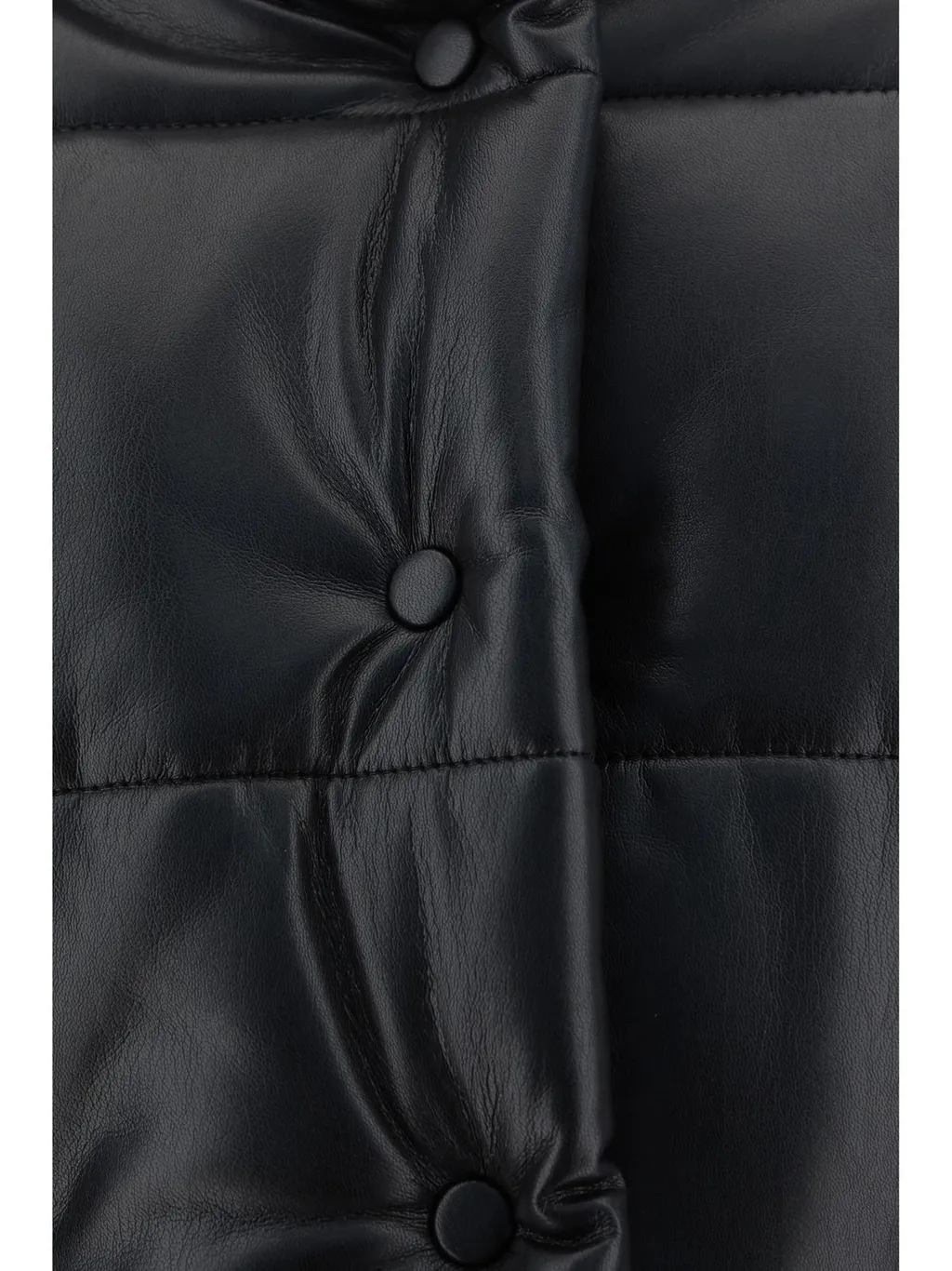 Nanushka Hooded Funnel Neck Puffer Jacket