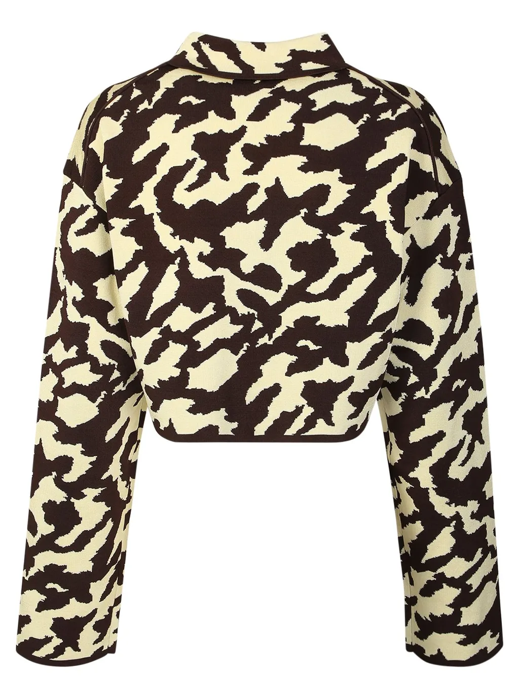 Nanushka Printed Cropped Jacket