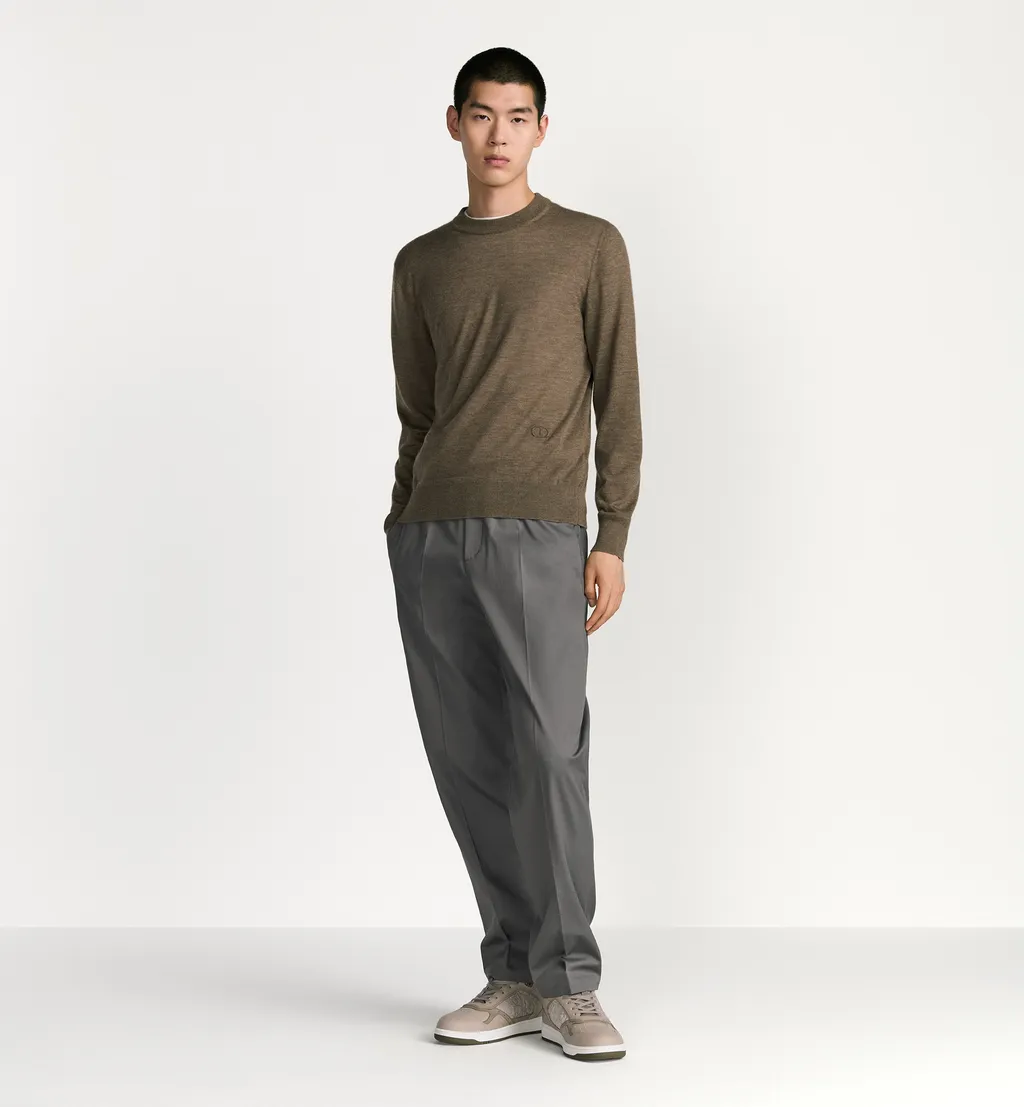 Cd Icon Round Neck Sweater