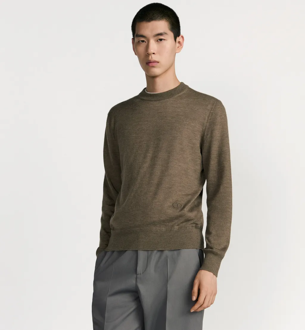 Cd Icon Round Neck Sweater