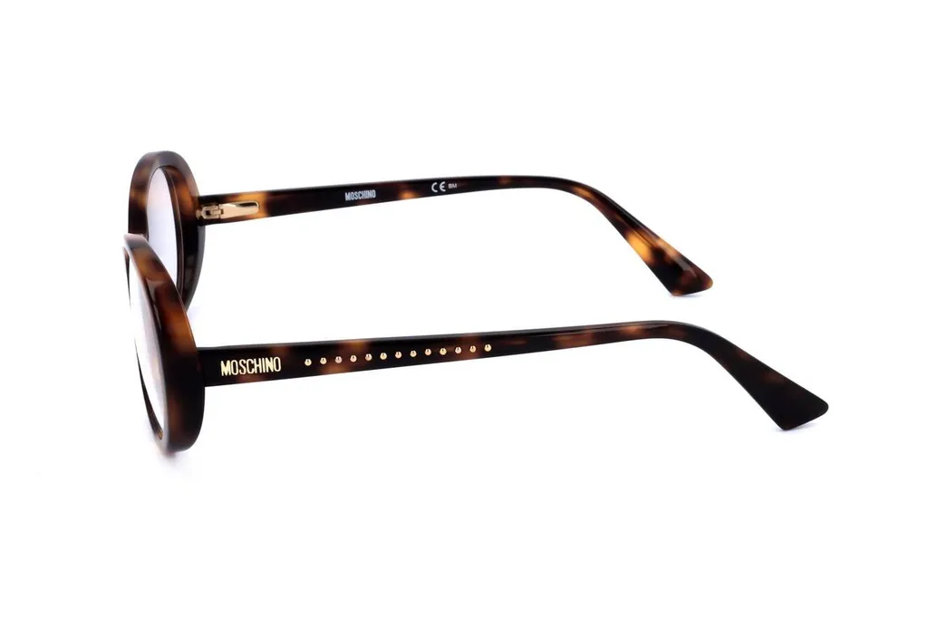 Moschino Eyewear Oval Frame Glasses