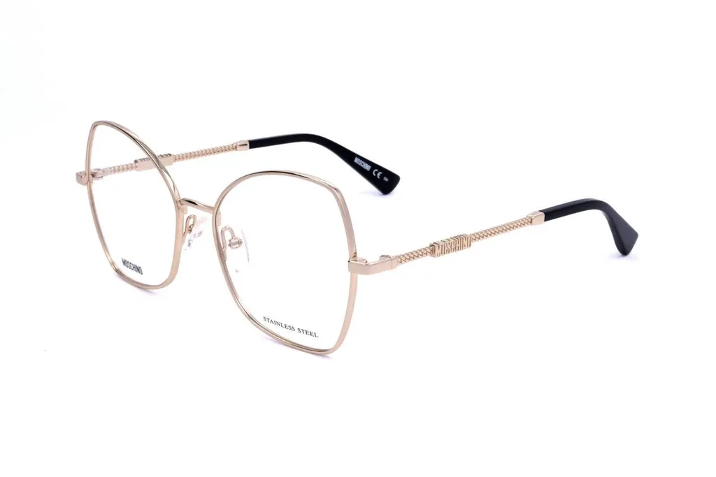 Moschino Eyewear Butterfly Frame Glasses