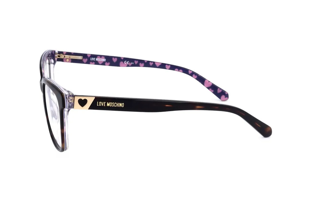 Love Moschino Eyewear Square Frame Glasses
