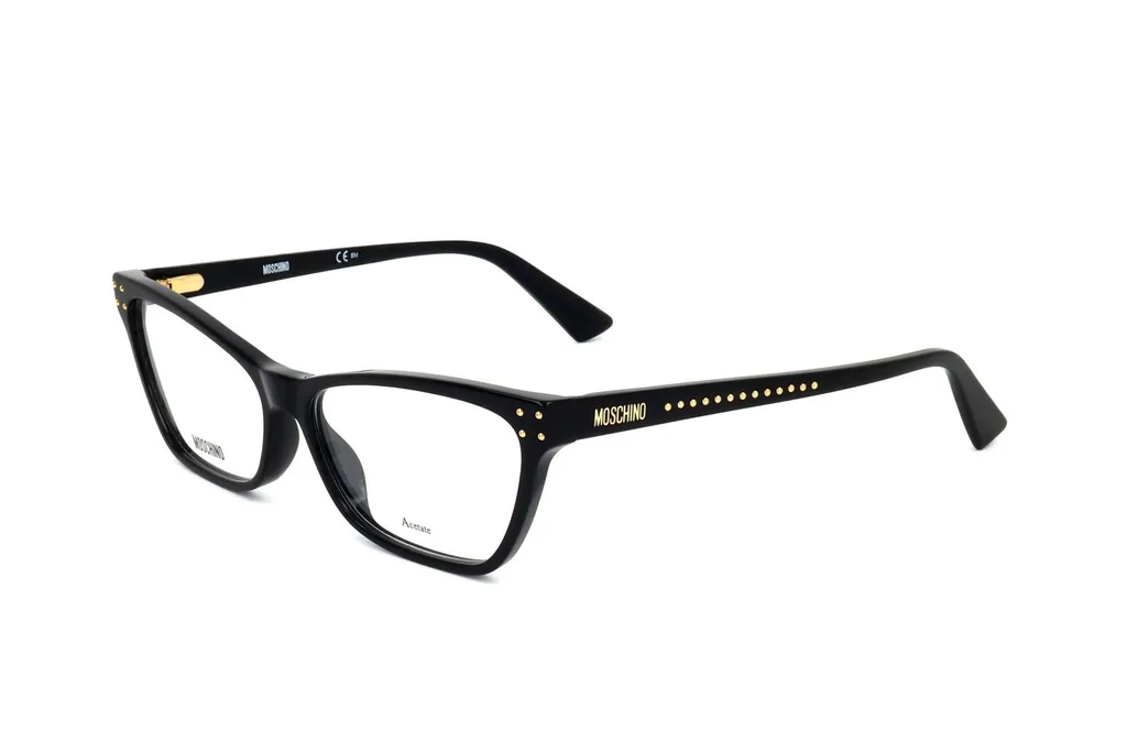 Moschino Eyewear Rectangle Frame Glasses