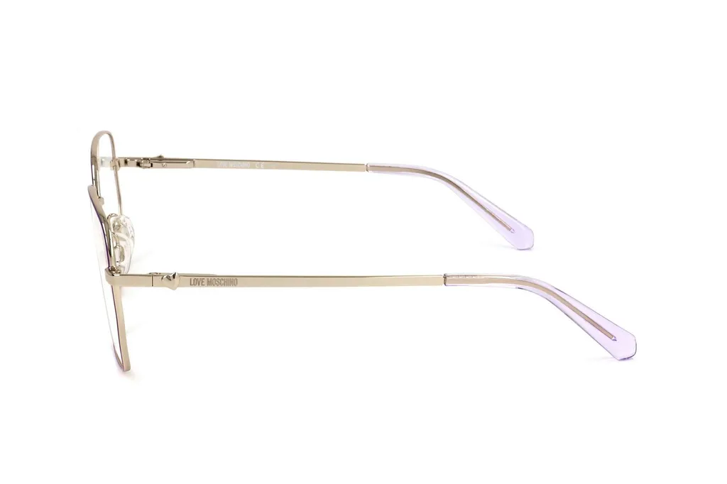 Moschino Eyewear Polygonal Frame Glasses