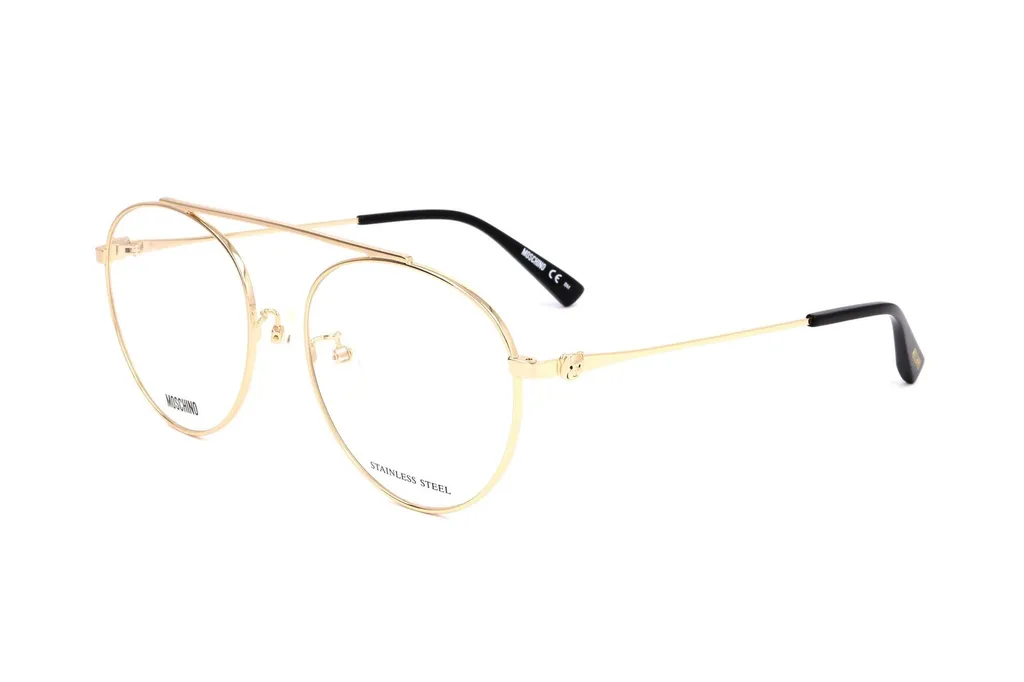 Moschino Eyewear Round Frame Glasses