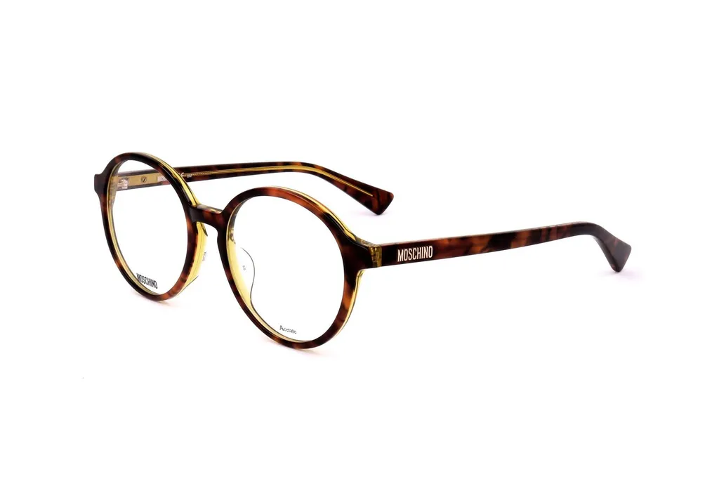 Moschino Eyewear Round Frame Glasses