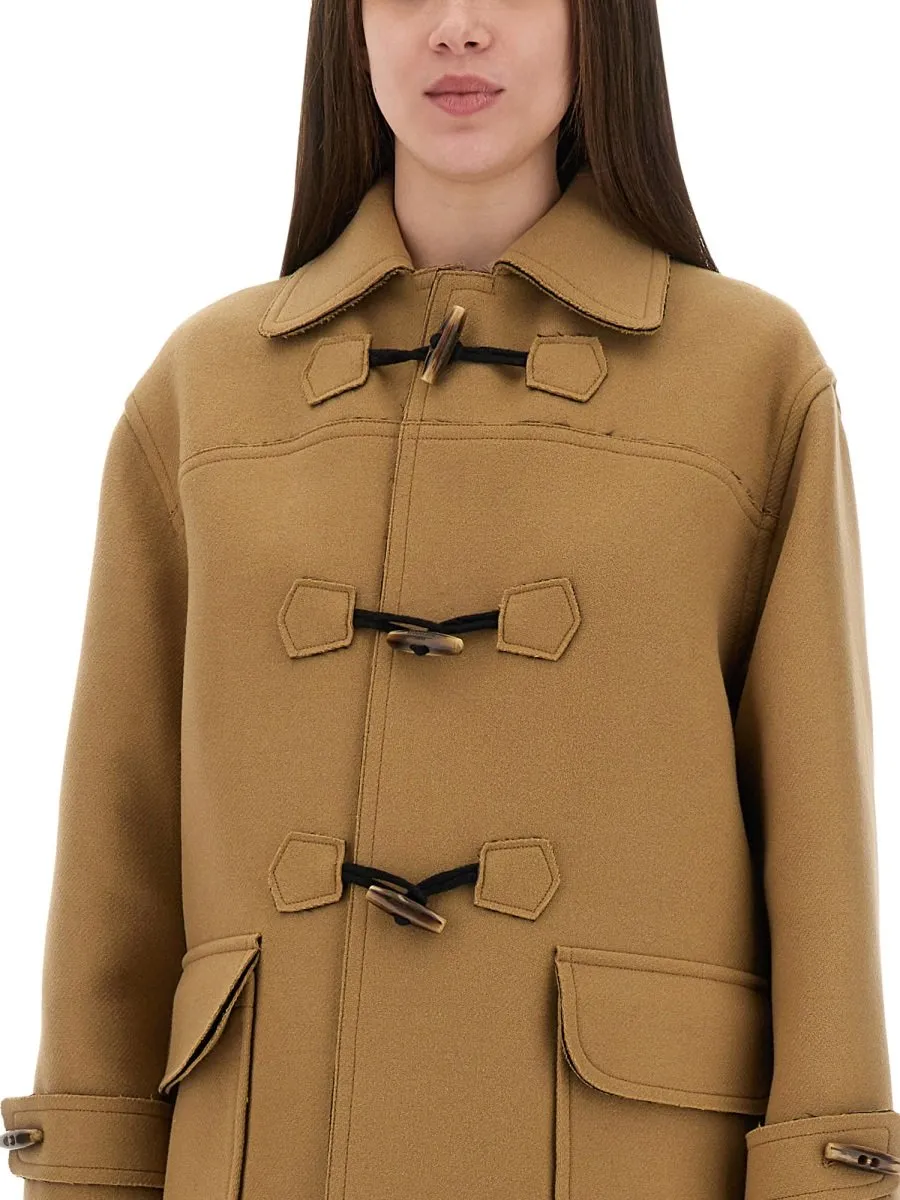 Moschino Jeans Duffle Long-Sleeved Jacket