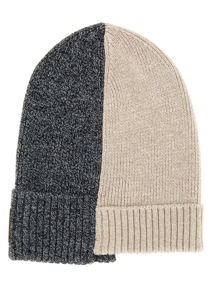Moschino Jeans Logo Patch Beanie