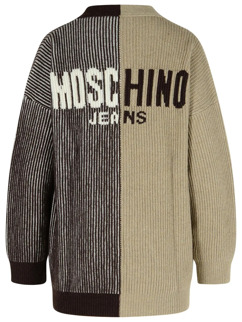 Moschino Jeans Two-Toned Cardigan