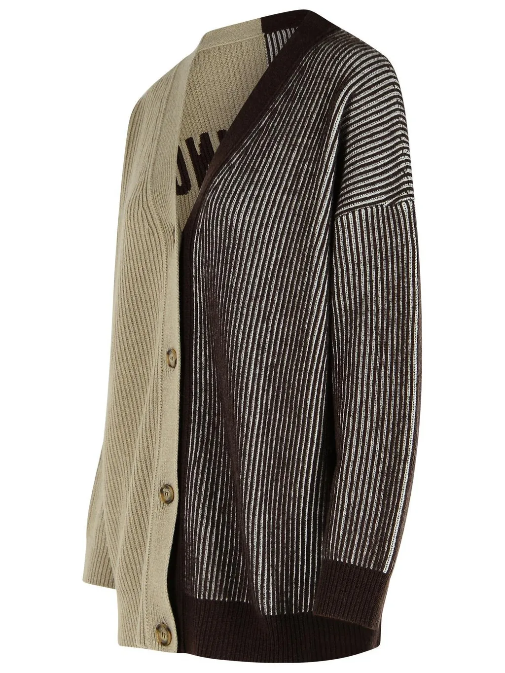 Moschino Jeans Two-Toned Cardigan