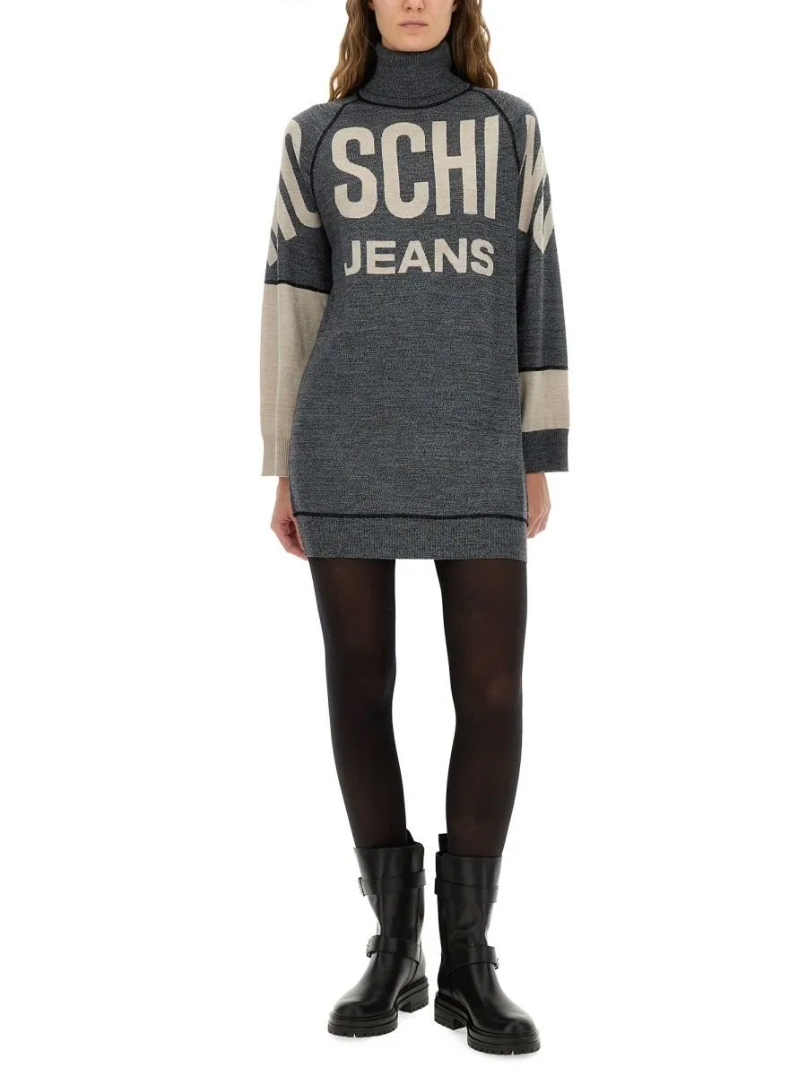 Moschino Jeans Intarsia Dress