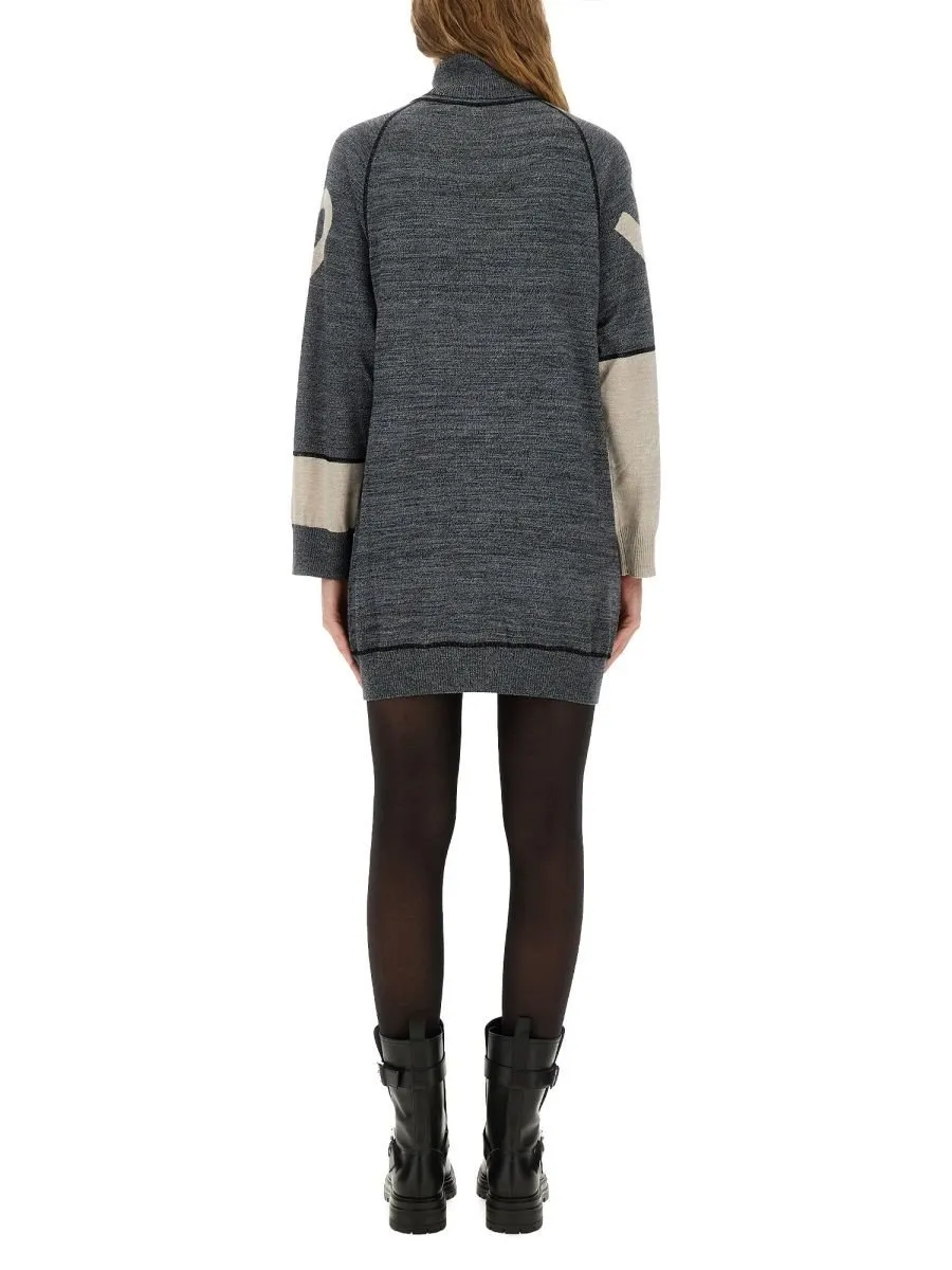 Moschino Jeans Intarsia Dress