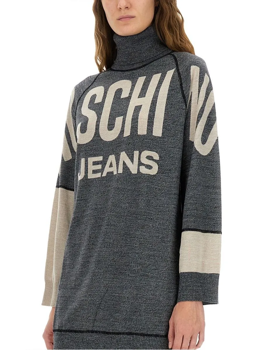 Moschino Jeans Intarsia Dress