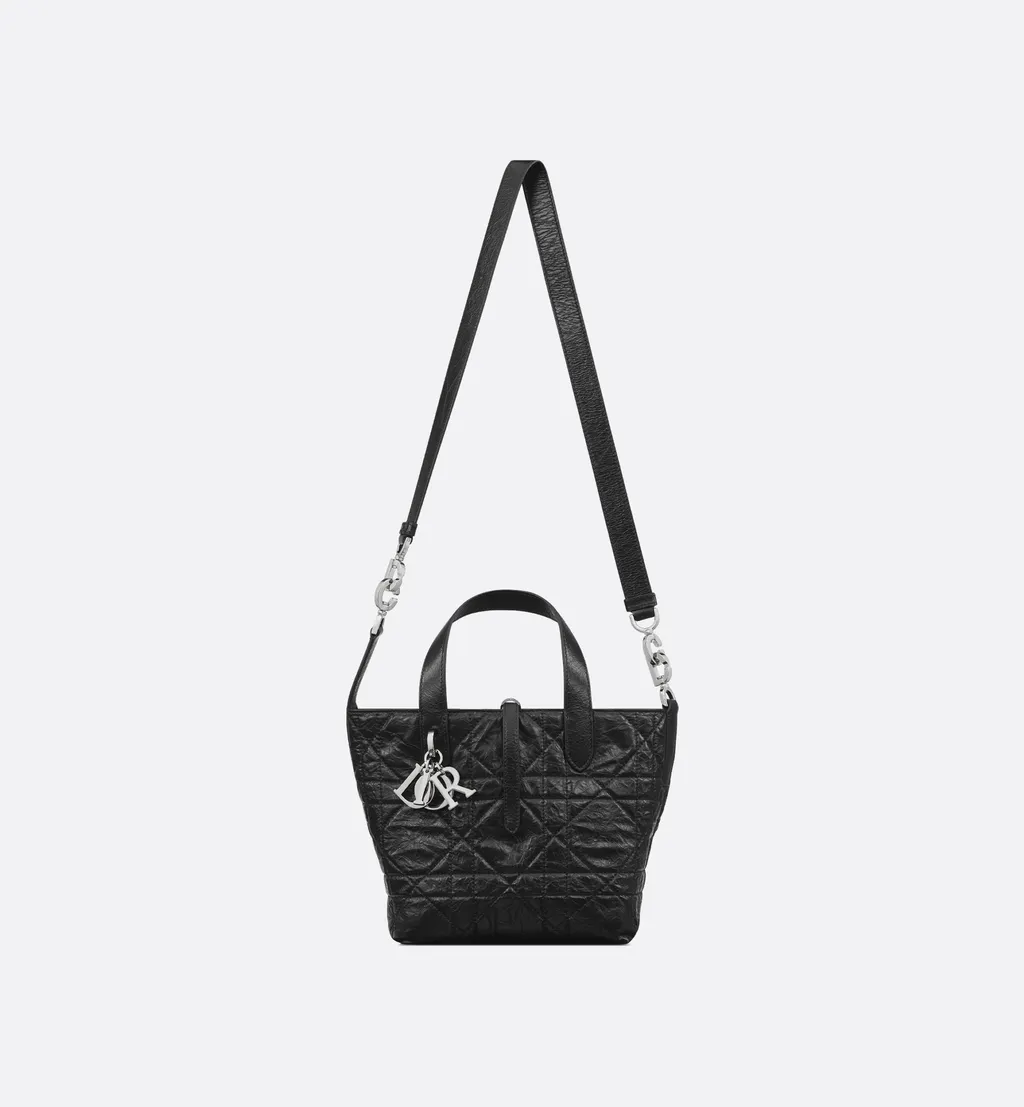Small Dior Toujours Vertical Tote Bag