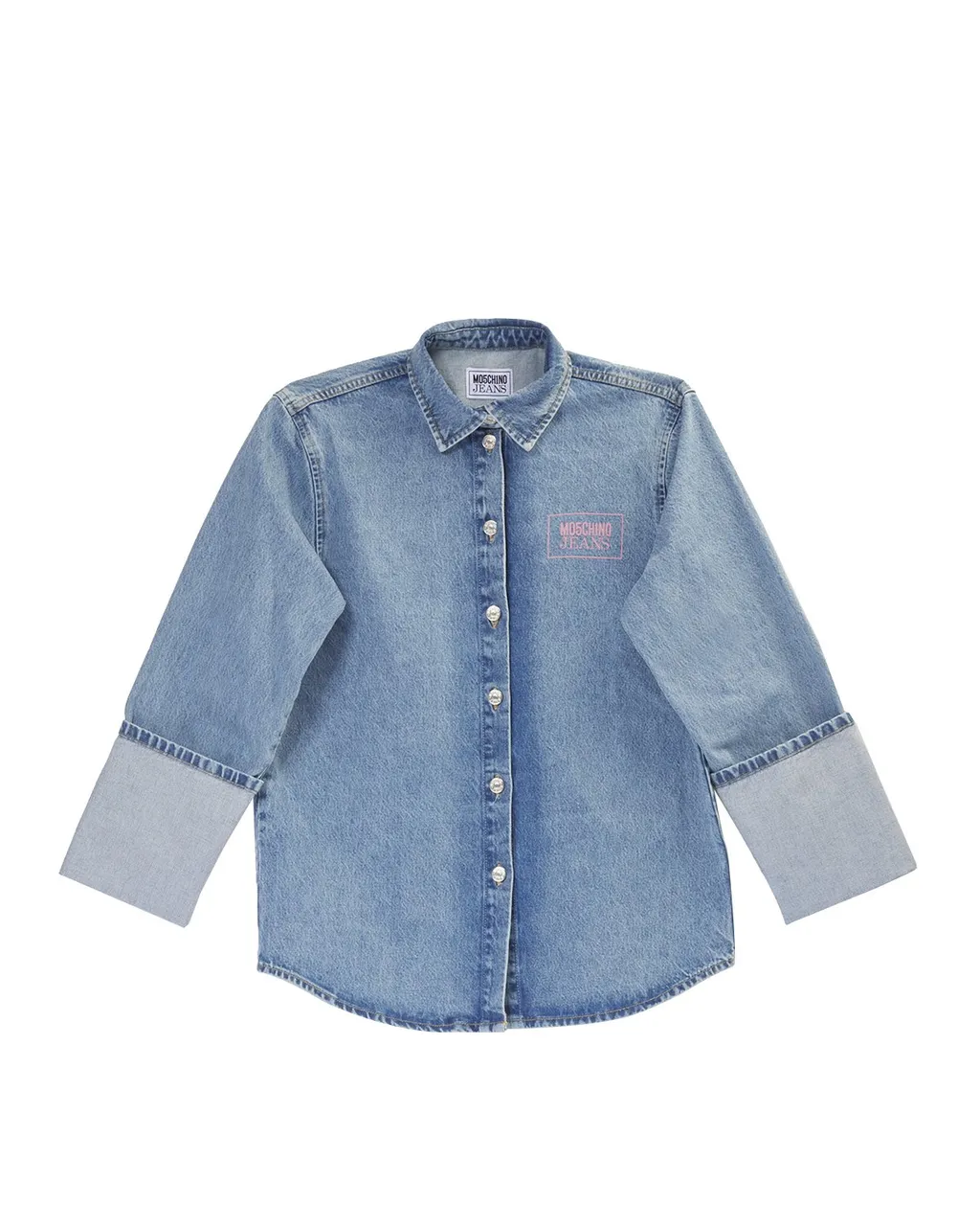 Moschino Jeans Oversized Denim Shirt