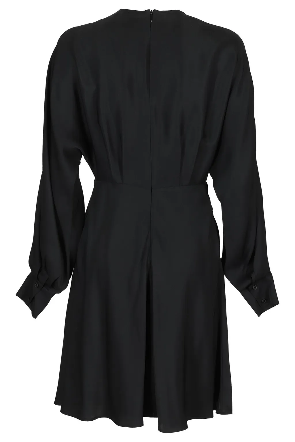 Moschino Jeans Satin Flared Midi Dress