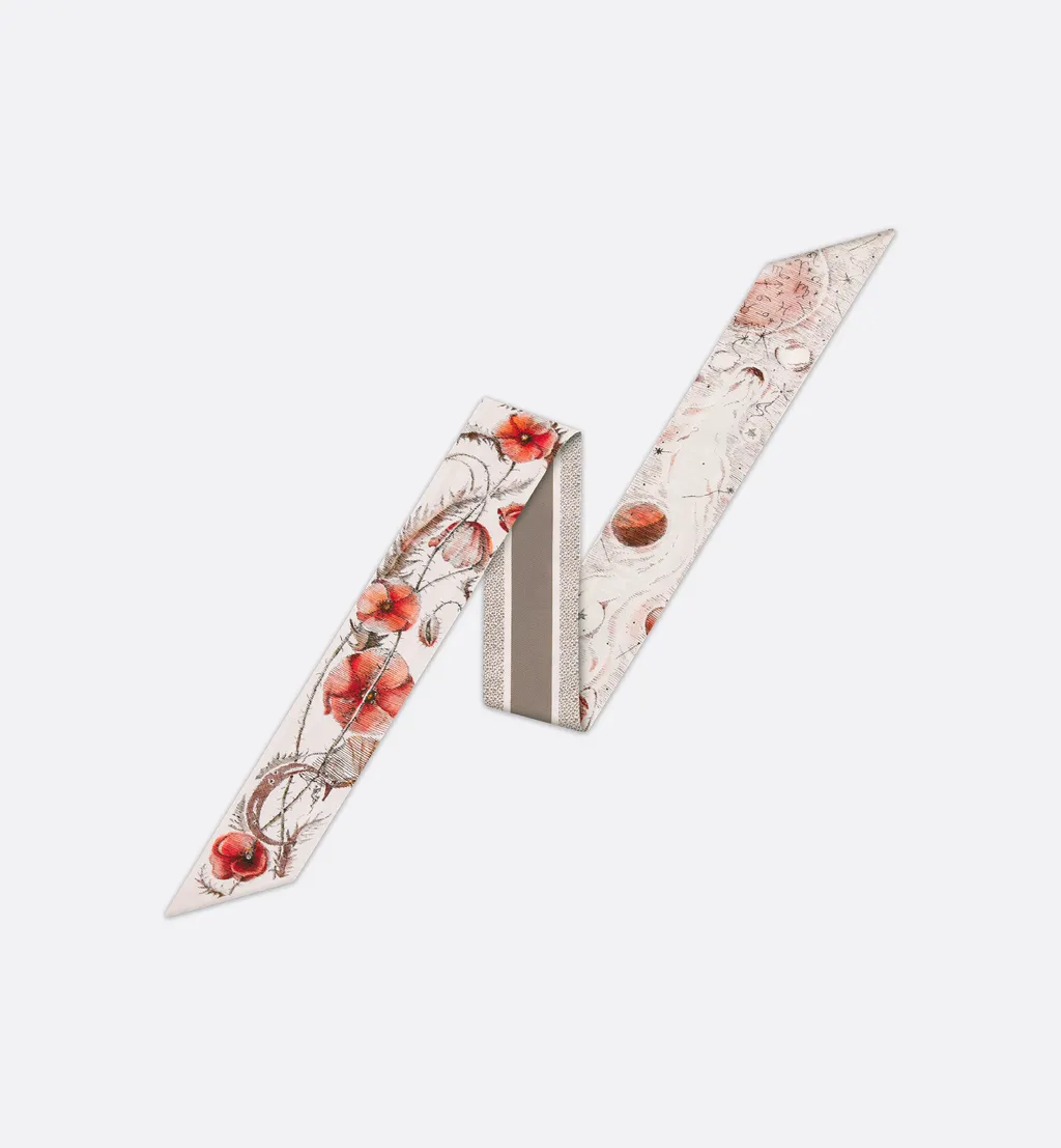 Abcdior C Coquelicot - ComÈTe Mitzah Scarf