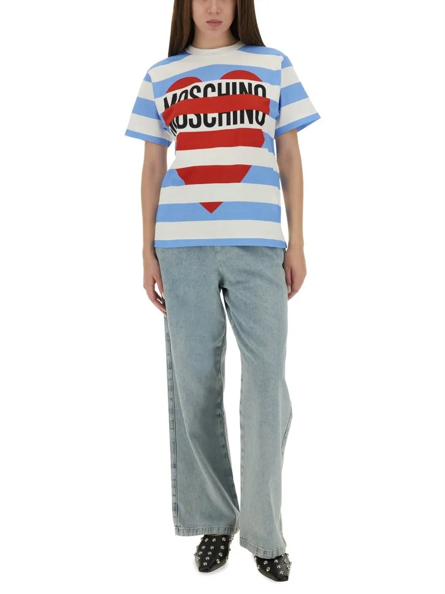 Moschino Jeans Wide-Leg Jeans