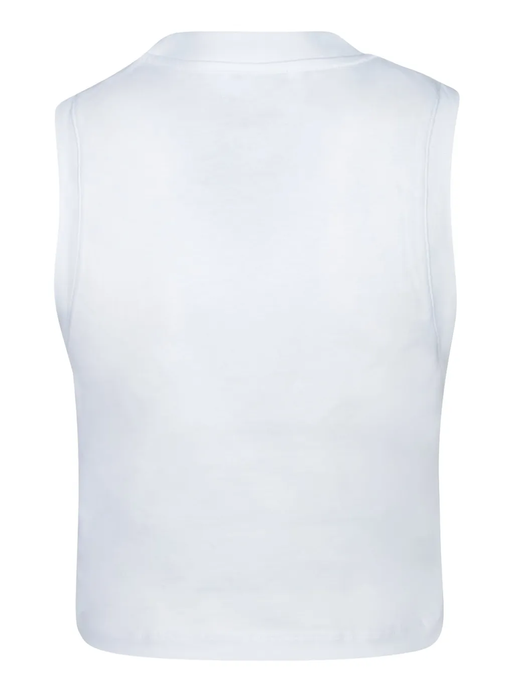 Moschino Jeans Graphic Printed Cropped Tank Top