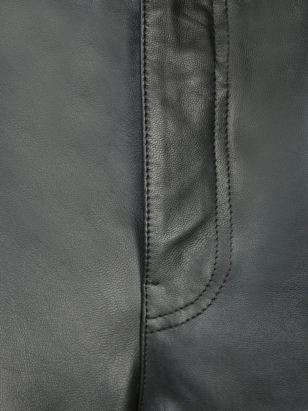 Moschino Jeans Flared Leather Trousers