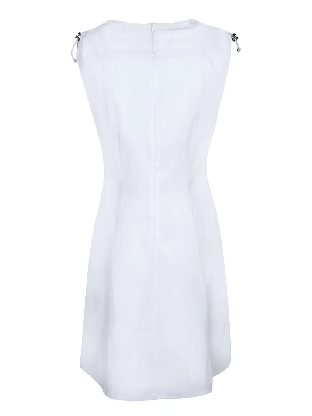 Moschino Jeans Logo Patch Sleeveless Dress